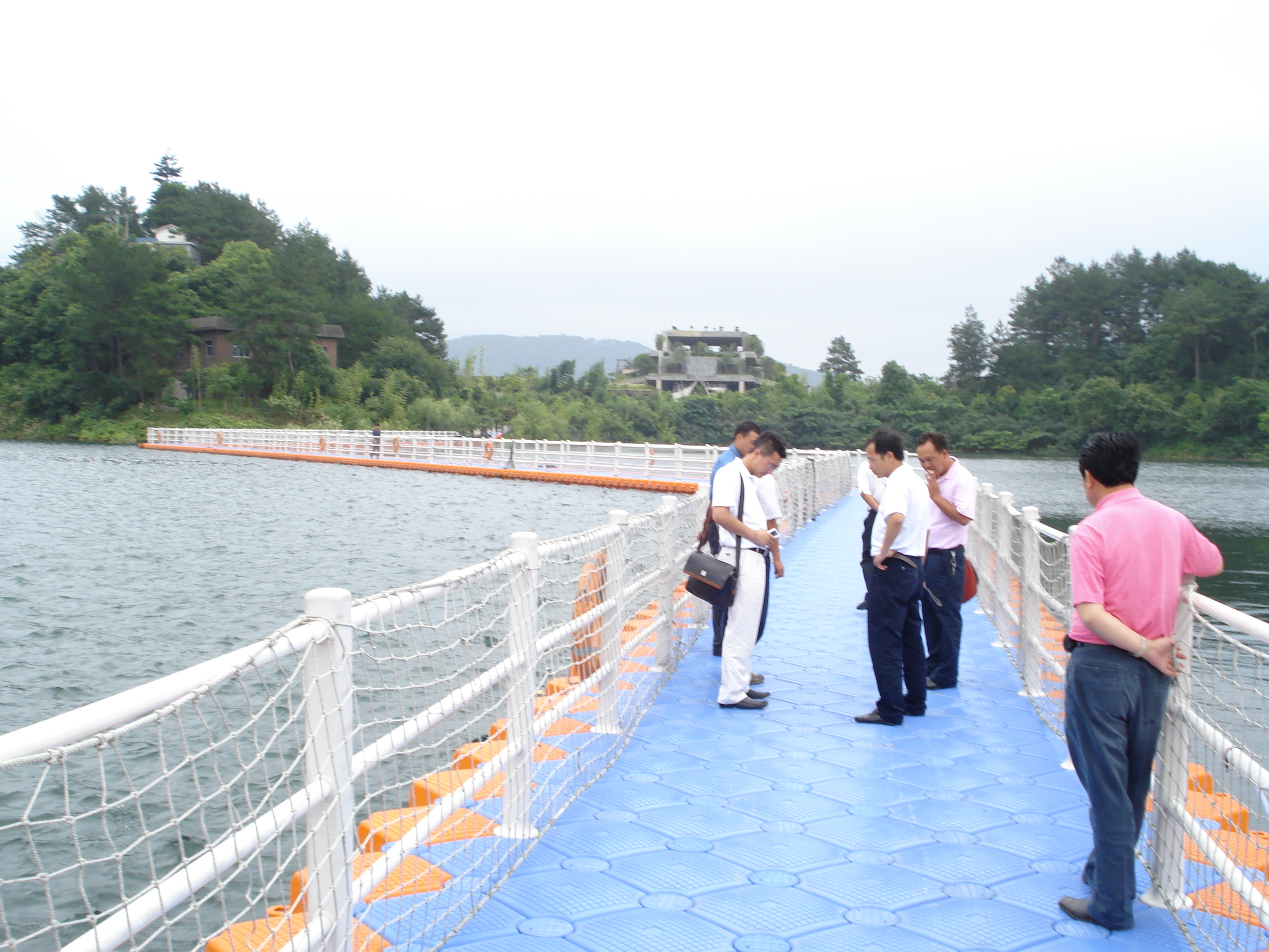 杭州千島湖浮橋